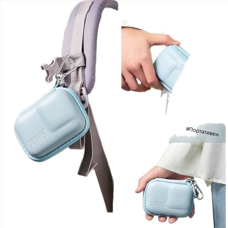 PU твърд калъф за DJI Action 5 Pro и Action 4/3 спортна камера – защитен корпус, модел FD002, тегло 45 g