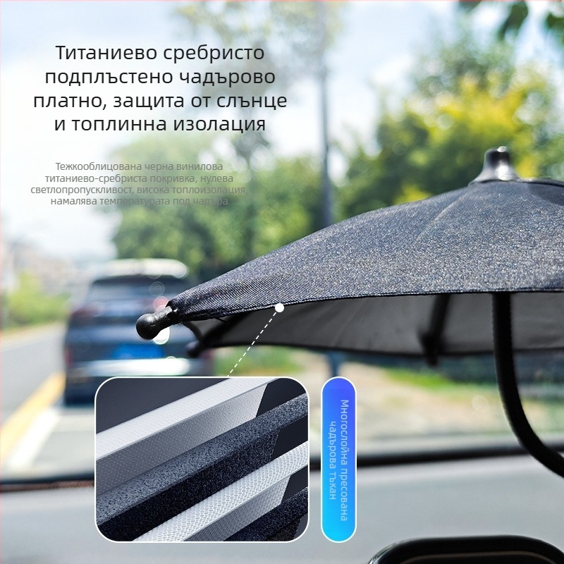 SUMI-TAP мобилен телефон слънцезащитен сенник, модел STM-712, за товарни автомобили и навигационни системи.