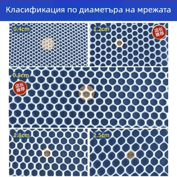 PVC пластмасова мрежа за развъждане на птици, оградна и противодивна мрежа, модел Zh-fhw, марка Neck Strength, авторизиран частен бранд