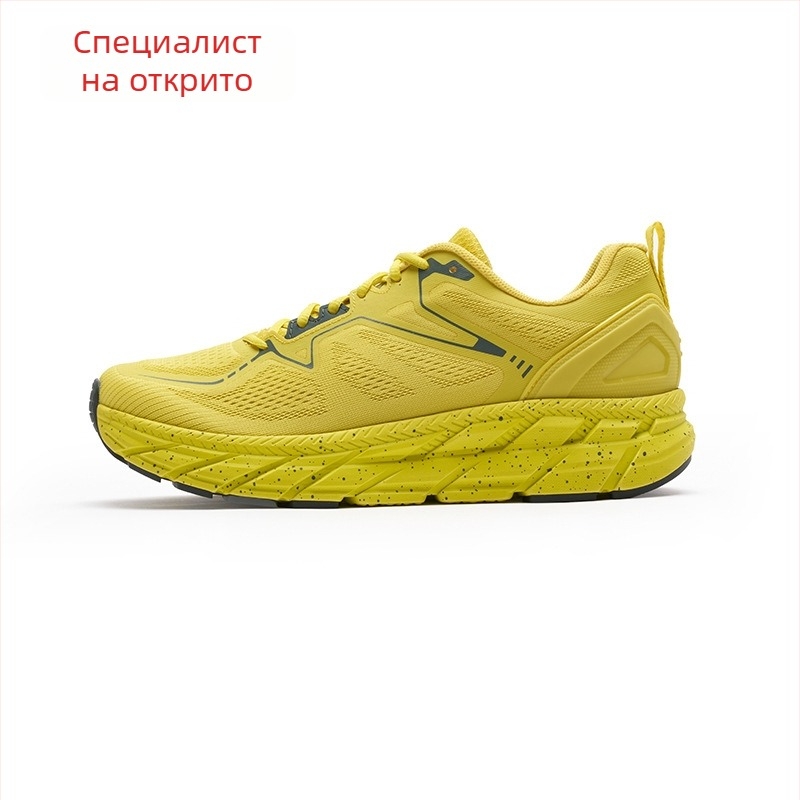 Унисекс офроуд обувки за бягане с дишащо горнище от мрежа, противоплъзгаща гумена подметка, EVA средна подметка, нисък глезен, височина на петата 3–5 см