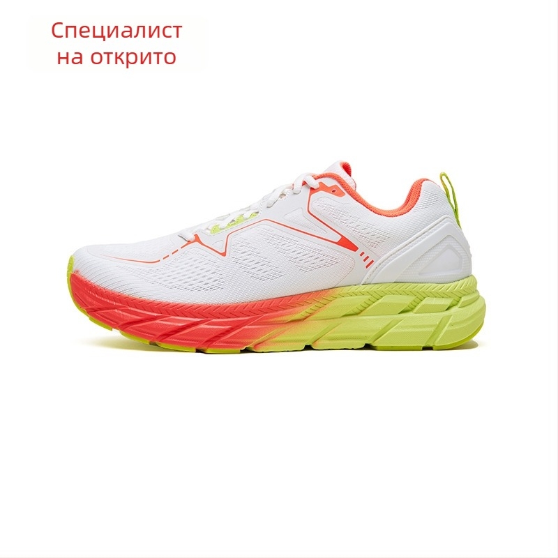 Унисекс офроуд обувки за бягане с дишащо горнище от мрежа, противоплъзгаща гумена подметка, EVA средна подметка, нисък глезен, височина на петата 3–5 см