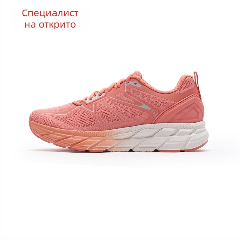 Унисекс офроуд обувки за бягане с дишащо горнище от мрежа, противоплъзгаща гумена подметка, EVA средна подметка, нисък глезен, височина на петата 3–5 см