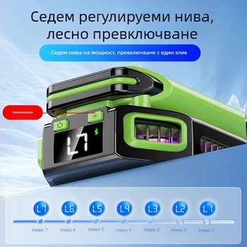 X111 мобилен охладител за телефон с магнитно полупроводниково охлаждане, батериен вариант, Type-C интерфейс, 187 g
