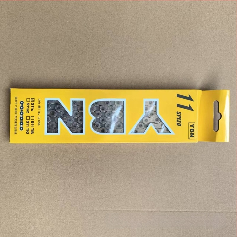 Верига за велосипед за MTB и шосейни велосипеди – YBN/Yabang, 8/9/10/11/12 скорости, 116-питч, 500 кг опън