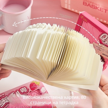 Бележник Kappa bear, с форма на извънземно; основна опаковка; без IP лиценз