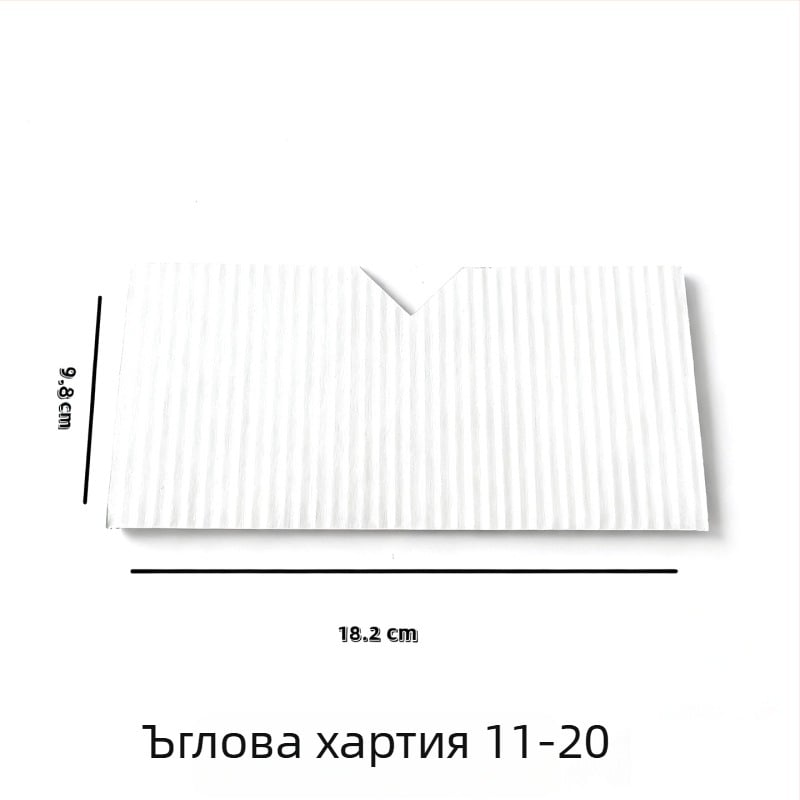 L-образен ъглов протектор за рамка от крафт хартия за калиграфия и традиционна китайска живопис