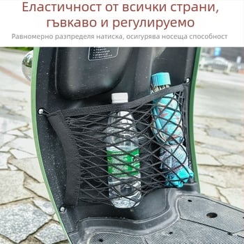 Чанта за съхранение за облегалката на седалката, полиестер, тип окачване, универсално съвместима, устойчивост на компресия