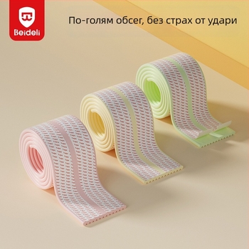Bedeli защитна лента за ъгъл за деца – екологично чиста, без токсини, лента против удар за маса, квадратна форма, опаковка 80 бр.