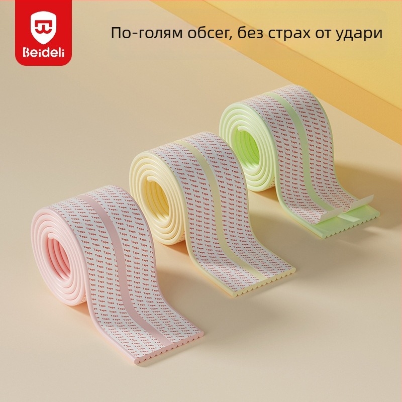 Bedeli защитна лента за ъгъл за деца – екологично чиста, без токсини, лента против удар за маса, квадратна форма, опаковка 80 бр.
