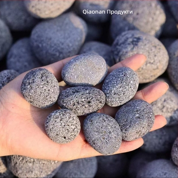 Вулканична каменна топка за декоративно озеленяване, естествена форма, огнеустойчив материал