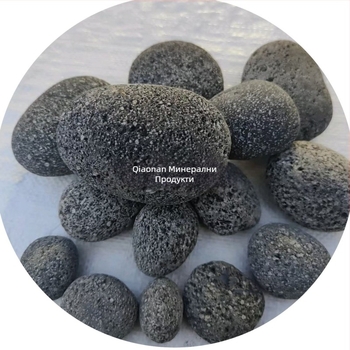 Вулканична каменна топка за декоративно озеленяване, естествена форма, огнеустойчив материал