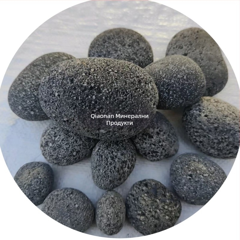 Вулканична каменна топка за декоративно озеленяване, естествена форма, огнеустойчив материал