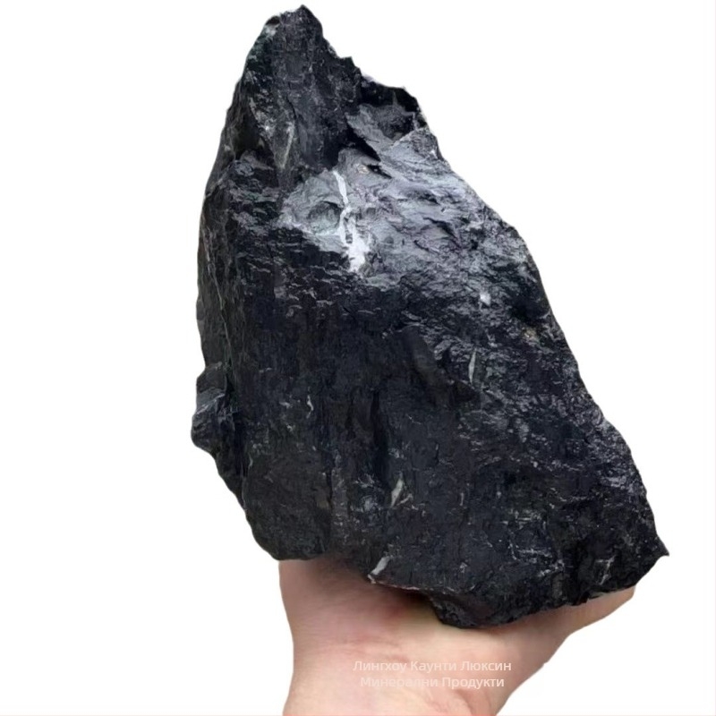 Аквариумен ландшафтен камък – естествен Black Gold Canyon Stone, камък за потоци, Lu xin, 1 бр.