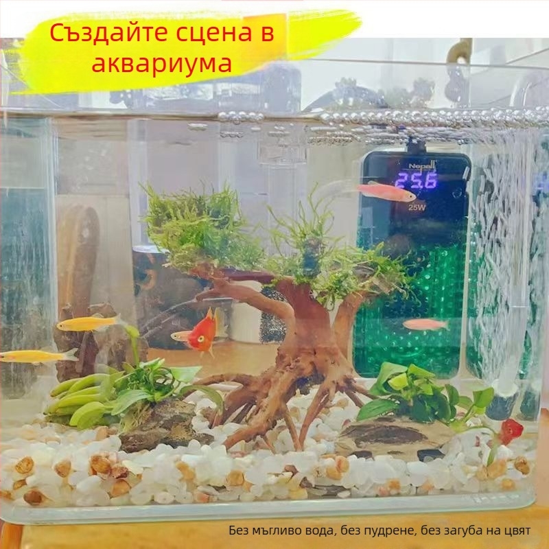 Аквариумен дънен пясък за озеленяване – естествен воден пейзаж, декоративни камъни и перлен пясък (Материал: Друг; Произход: Друг; Основна цел: Друг; Функция: Друг)