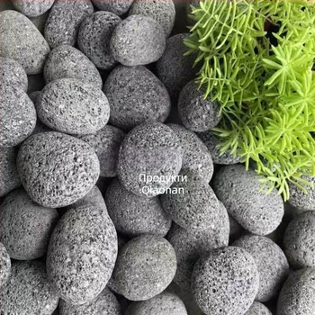 Аквариумни декоративни камъни – овална форма, вулканична каменна топка, твърд материал