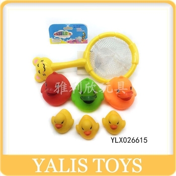 Пластмасова водна играчка за деца – риболовни аксесоари с мрежа за лов на риби, възраст 4–6 г