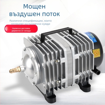 Risheng електромагнитна въздушна помпа за аквариум, високопроизводителна помпа за обогатяване на кислород