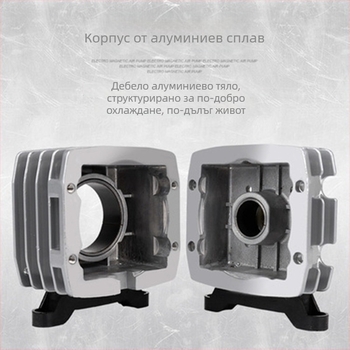 Risheng електромагнитна въздушна помпа за аквариум, високопроизводителна помпа за обогатяване на кислород