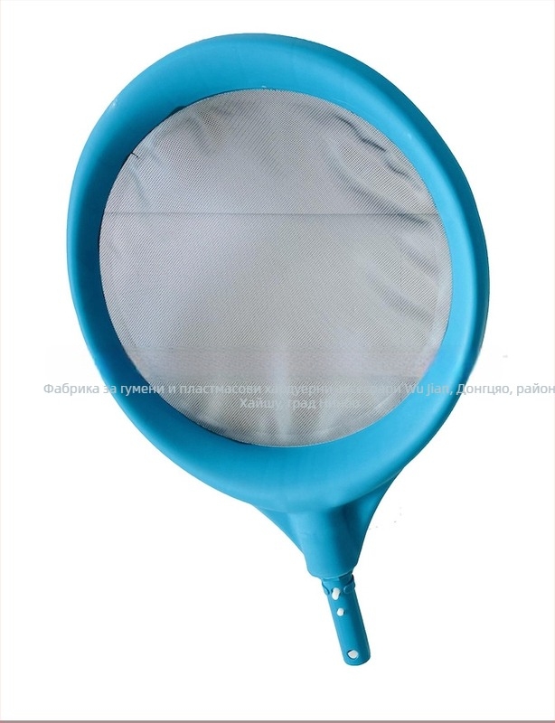 Скимер за басейн с кръгла мрежеста рамка, PP материал, подходящ за външни дълбоки и надуваеми басейни