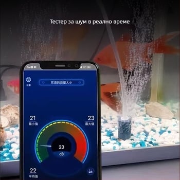 Qianli Guang 370 кислородна помпа за аквариум, DC захранване, тегло 132 г