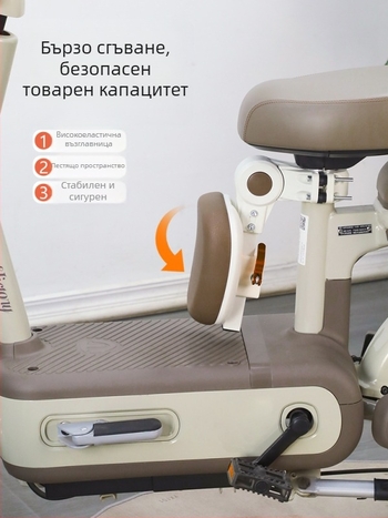 Седалка за електрическо превозно средство, предно монтирана детска седалка, марка Fair, модел 666, код JZ666