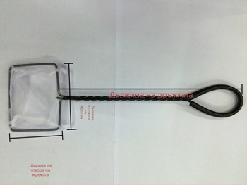 SHANDA Аквариумна квадратна мрежеста торба за почистване — пластмасова, 0,06 кг, оборудване за аквариум