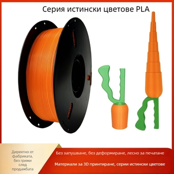 3D филамент PLA+ | висока якост | без запушване на дюзата | без изкривяване | тегло 1 кг