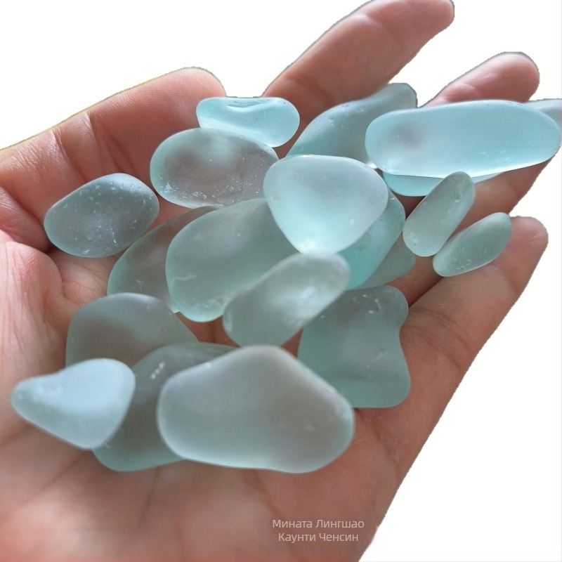 Камък за аквариумен ландшафт: морско стъкло, матово стъкло, DIY материал