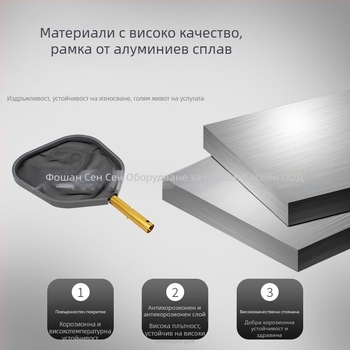 Алуминиева рамкова мрежа за басейн – гъста мрежа за събиране на листа и отпадъци, аксесоар за почистване на басейни