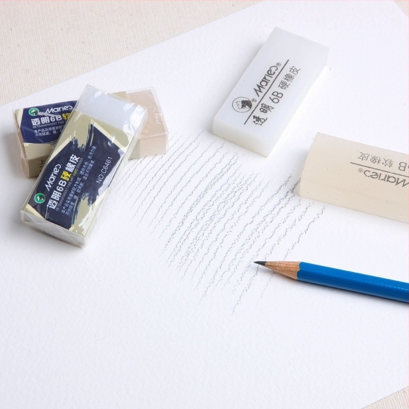 Marley 6242 гума за рисуване — твърда, моделируема, за скициране и живопис, 8B, 4B/6B