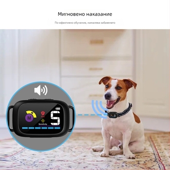 Електронна яка за спиране на лаенето на кучета – ABS материал, за кучета, Категория: Bark stopper