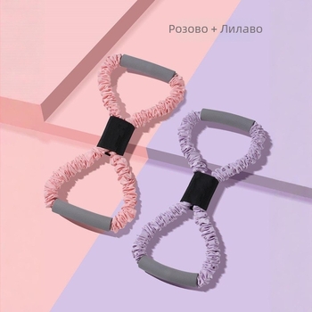 Устройство за разтягане на гърба с резистентно въже – ТПЕ/латекс материал, домашна фитнес екипировка