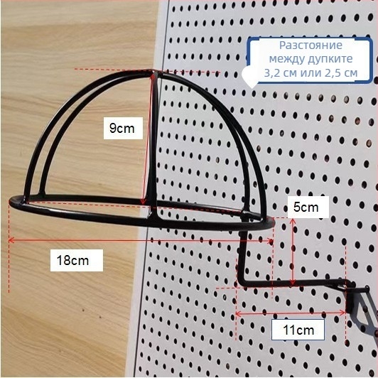 Стенно монтиран държач за шапки и дъска за закачалки, железен, модерен минималистичен стил, марка Refining process, пуск през 2025.