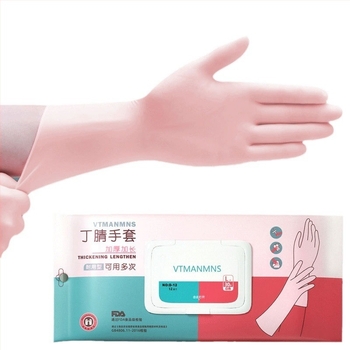 Butyronitrile ръкавици за миене на съдове, удебелени, въведени през 2024 г.