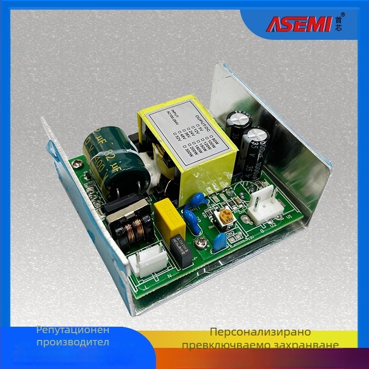 LED превключвателно захранване ASEMI FD-120WE, IP65 защита, изход 24V, 5A, 120W, 87–89% ефективност