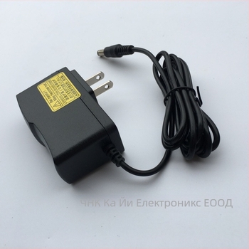 Захранване за педал за китарни ефекти, изход 9V, 1A, 12W, превключваемо захранване, вход 100-240V