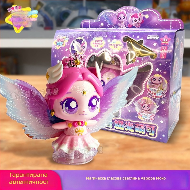 Плюшена говореща играчка с осветление в стил симулиран увеселителен парк; изработена от пластмаса/резина; за възраст 14+