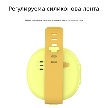 Висулка с нощна светлина за домашни любимци със проследяване — клип-он, Bluetooth позициониране, USB-C, батерия 150 мАч, обхват до 15 м, PVC, силикон, ABS, 70 dB звуков сигнал, TX23