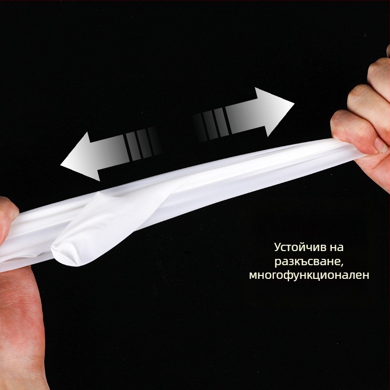 Еднократни нитрилни ръкавици, удължени за кухня и кетъринг, водоустойчиви, обща дебелина, опаковка 2 бр.