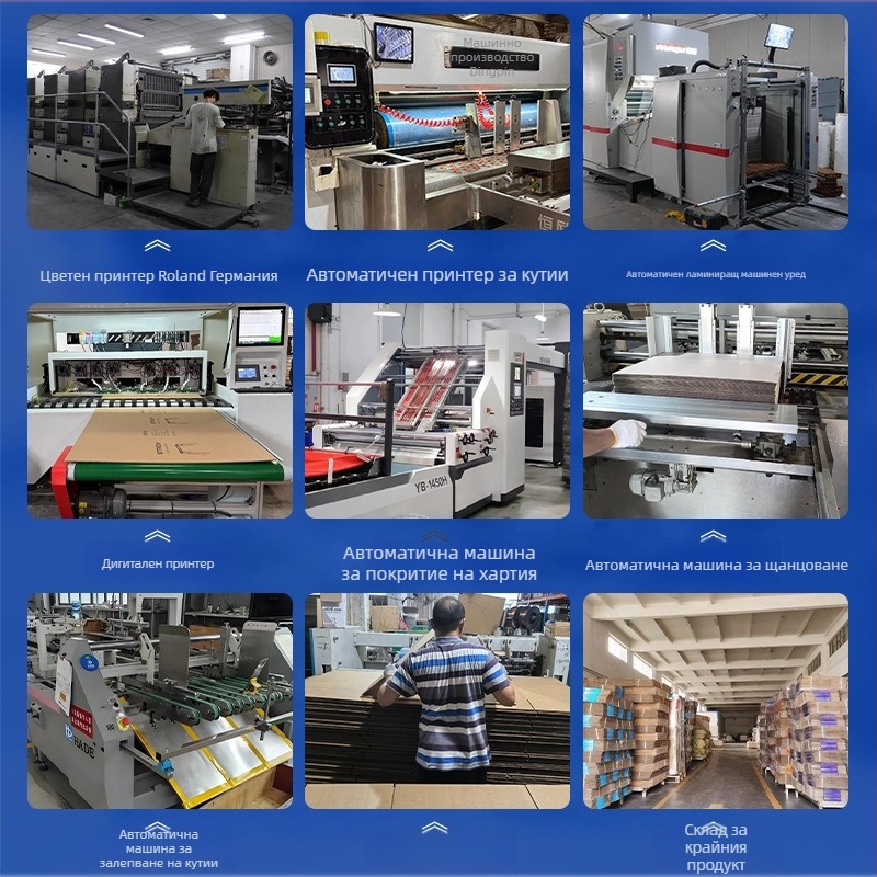 Кутия за опаковка на автомобилни части, персонализирана сгъваема кутия, хартия 230–450 g, печат на лого наличен, офсетен/релефен/UV/гравюрен печат, сребърно топлинно щампане