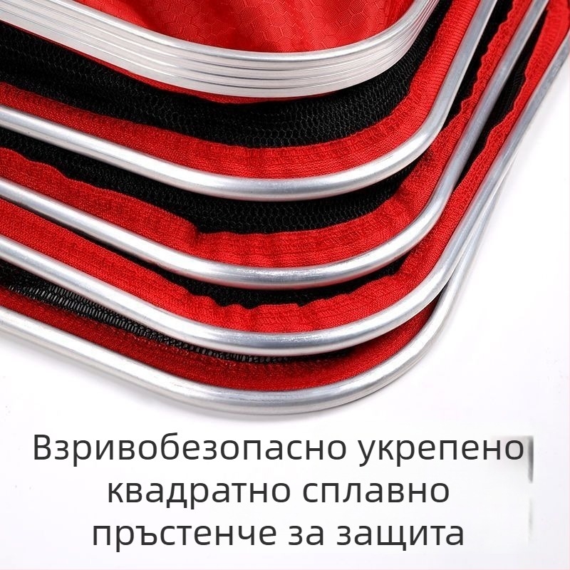 Риболовна защитна мрежеста чанта, нейлон, марка Bawon, квадратен отвор, бързосъхнеща, с малки отвори на мрежата