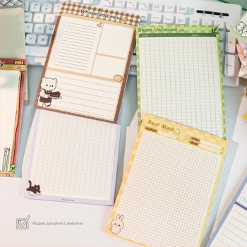 Бележник за скици с мультяшен дизайн, модел B6, базова опаковка, без IP лиценз