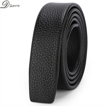 Мъжки колан от естествена кожа, двуслоен кожен материал, текстура Личи лента, електроплатинен финиш
