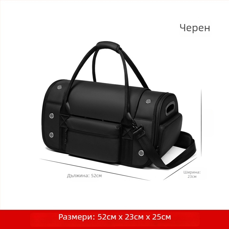 Fenjie Чанта за домашни любимци – Oxford плат, кръстосана през рамо за пътуване на открито, капацитет 30, подходяща за домашни любимци над 7 кг, средна твърдост