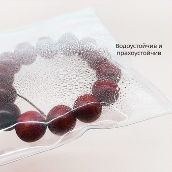 Прозрачна PVC самозалепваща торба за съхранение на гривни и бижута, усилена PVC конструкция с антиоксидантни свойства, дължина на запечатване 1–1,5 см, произход: Wenzhou, Zhejiang