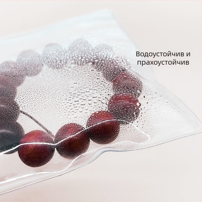 Прозрачна PVC самозалепваща торба за съхранение на гривни и бижута, усилена PVC конструкция с антиоксидантни свойства, дължина на запечатване 1–1,5 см, произход: Wenzhou, Zhejiang