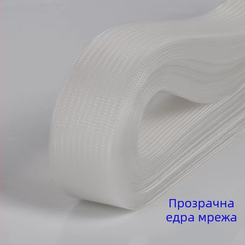 Еластична мрежа с форма на рибена кост — полиестерни нишки, Hengyi, за облекло и аксесоари