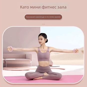 ILOOVE 6-степенна регулируема лента за съпротивление, форма 8 (Figure-8), шест нишки, PPE материал