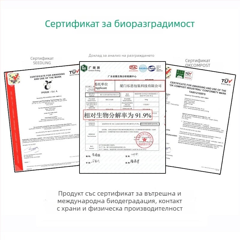 Биоразградими торбички за кучешки отпадъци, големи, удебелени, ароматизирани, персонализируеми, преносими – LESI, 100% чист нов материал, гравюрен печат, произход Xiamen, Fujian, код Xgd001