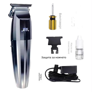 Електрическа подстригваща машинка за коса с нож от титиев сплав, корпус с електропокритие, двойно захранване, не е водоустойчива, шум 70 dB или повече